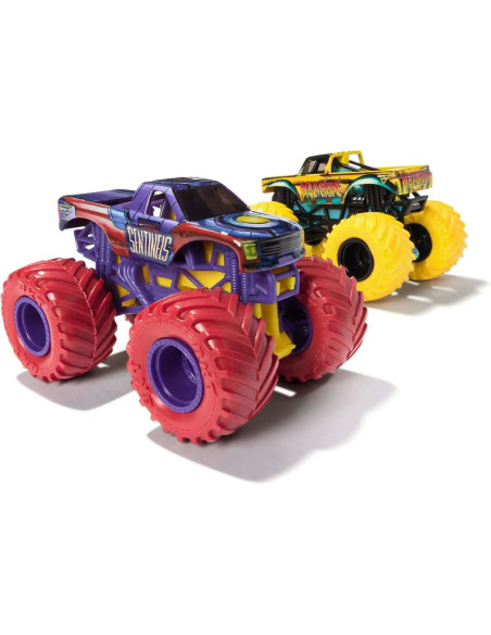 Monster Jam Veicoli 2 pack 1:64 The Sentineis vs wolverine