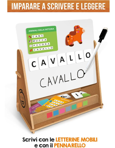 Lavagna Didattica Magnetica e in Legno