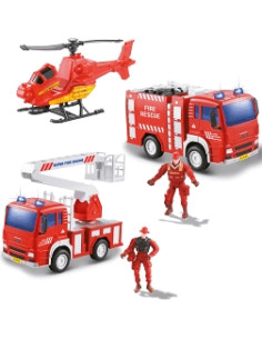 Forti Eroi Playset Vigili Del Fuoco