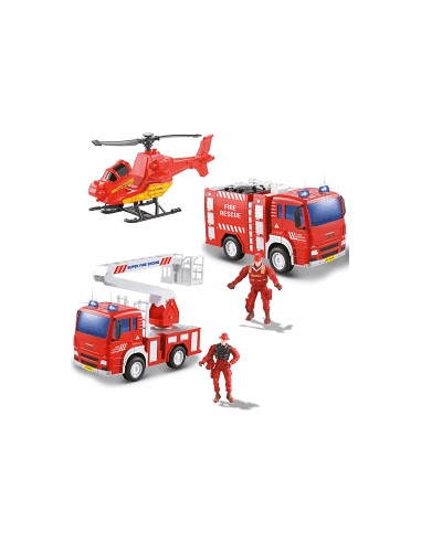 Forti Eroi Playset Vigili Del Fuoco