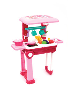 Giochi di Casa Trolley Kitchen set con Accessori