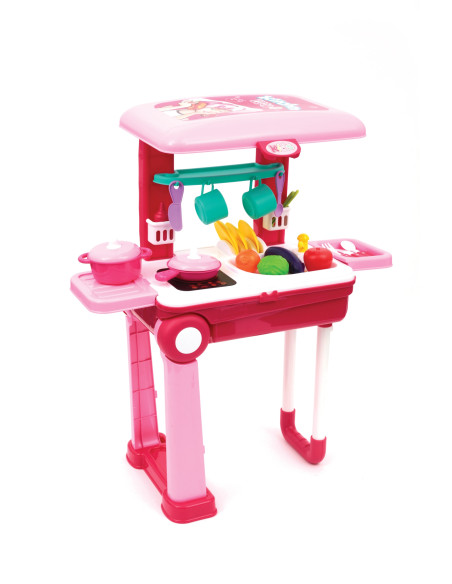 Giochi di Casa Trolley Kitchen set con Accessori