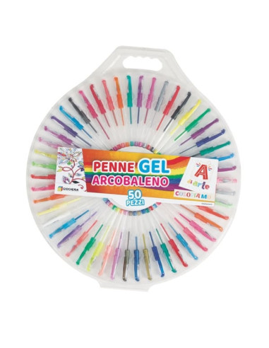 A Di Arte Penne Gel Arcobaleno 50pz