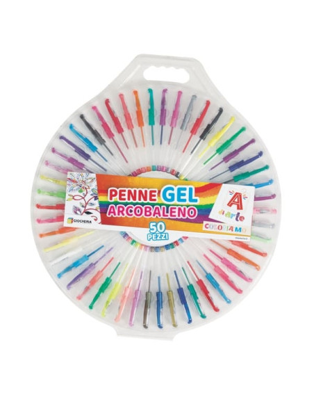 A Di Arte Penne Gel Arcobaleno 50pz