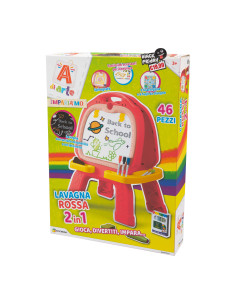 A di Arte Lavagna rossa 2 in 1