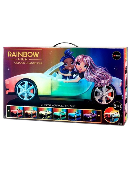 Rainbow High Color Change Car