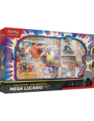 Pokemon collezione statuina Mega Lucario-EX