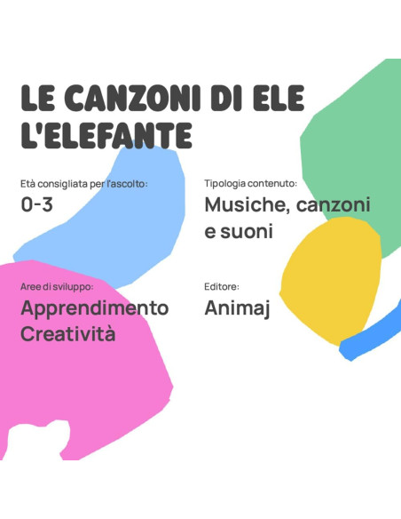 Le canzoni di Ele l'Elefante Faba
