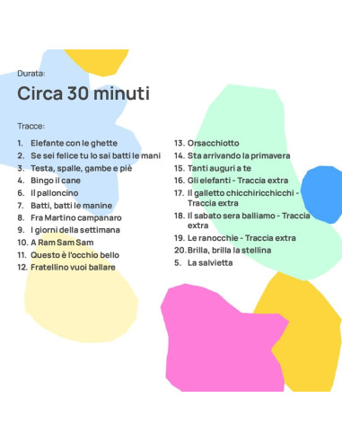 Le canzoni di Ele l'Elefante Faba