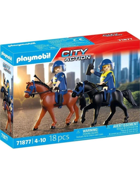 Playmobil - Poliziotti a Cavallo