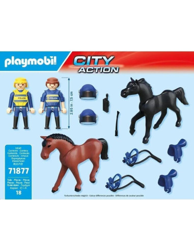 Playmobil - Poliziotti a Cavallo