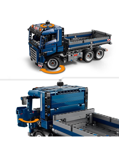Lego Technic - Autocarro con cassone ribaltabile
