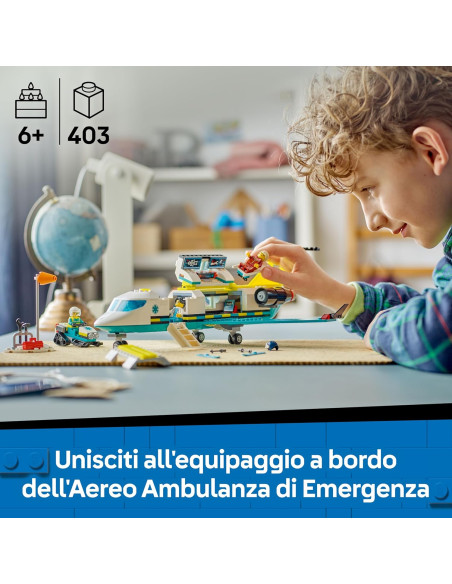Lego City - Aereo ambulanza di emergenza