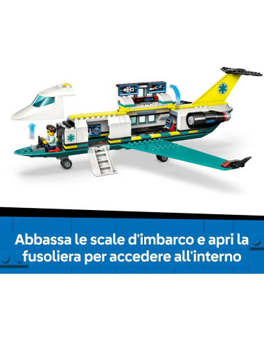 Lego City - Aereo ambulanza di emergenza