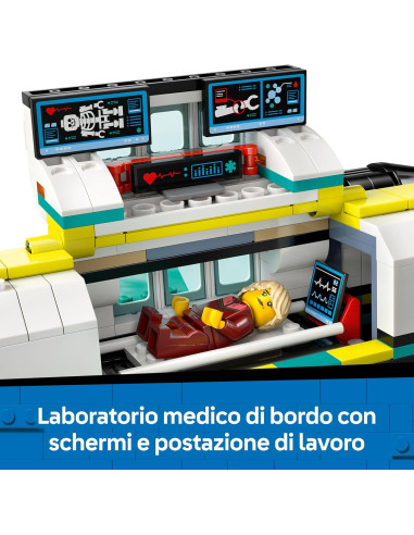 Lego City - Aereo ambulanza di emergenza