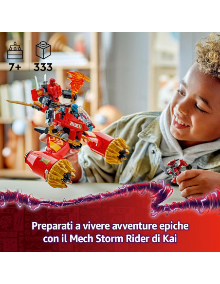 Lego Ninjago - Mech Storm Rider di Kai