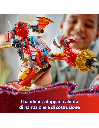 Lego Ninjago - Mech Storm Rider di Kai