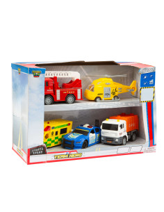 Fast Wheels Set 5 Mezzi Lavoro