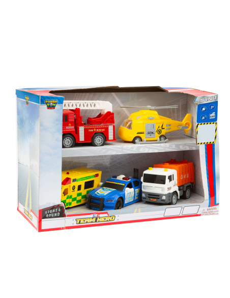 Fast Wheels Set 5 Mezzi Lavoro