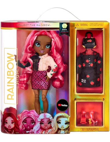 Rainbow High Fashion Doll- serie 3 Rose