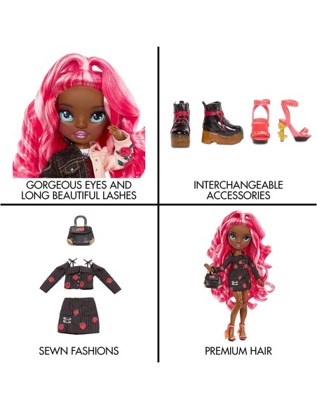 Rainbow High Fashion Doll- serie 3 Rose