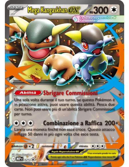 Pokemon Collezione Mega Kangaskhan EX