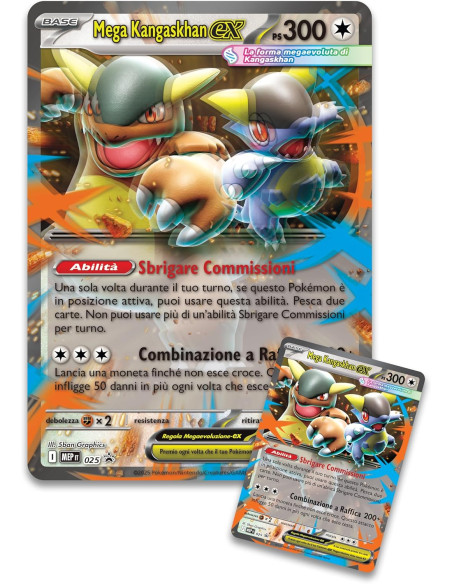 Pokemon Collezione Mega Kangaskhan EX