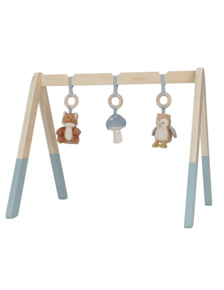 Palestrina in legno Azzurro Forest Friends