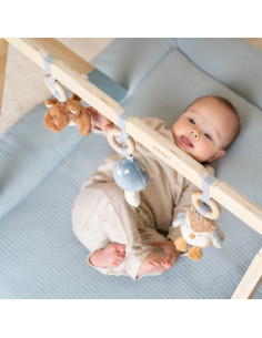 Palestrina in legno Azzurro Forest Friends 2