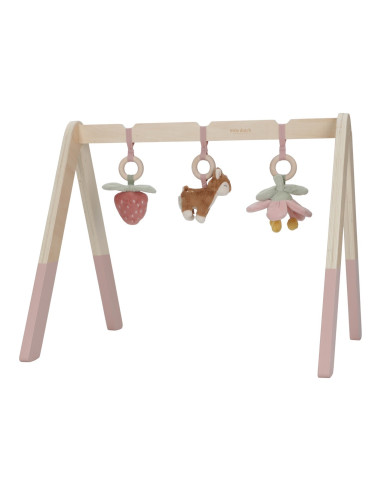 Palestrina in legno Rosa Fairy Garden