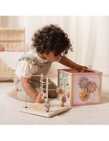 Cubo multi attività Rosa Fairy Garden