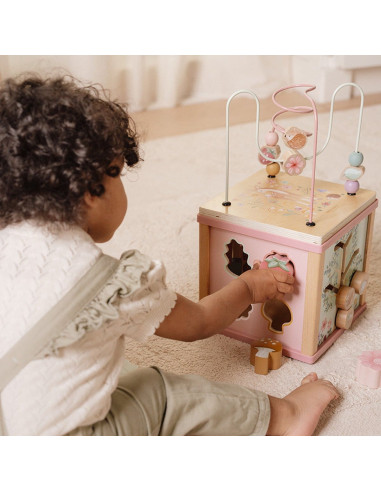 Cubo multi attività Rosa Fairy Garden