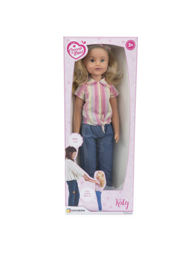 Coccole e Baci  Bambola Katy 80cm 2stili