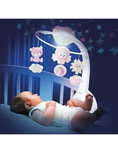 Giostrina Proiettore 3 in 1 Rosa