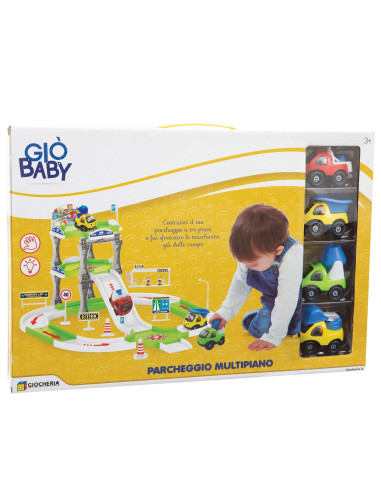 Giò Baby Garage c/ 4 Veicoli
