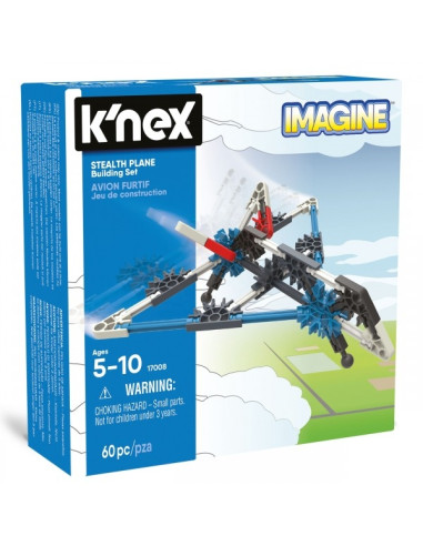 K-nex Stealth Plane Building Set