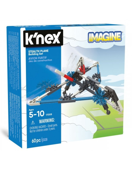 K-nex Stealth Plane Building Set