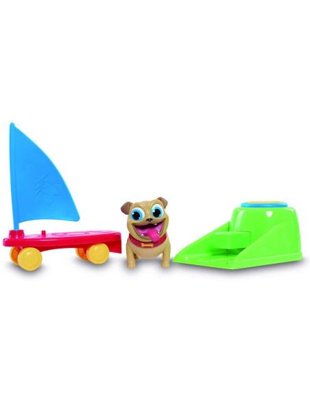puppy dog pals-personaggio c/lanciatore