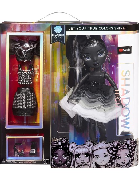 Rainbow High Shadow High Doll - Shanell Onyx