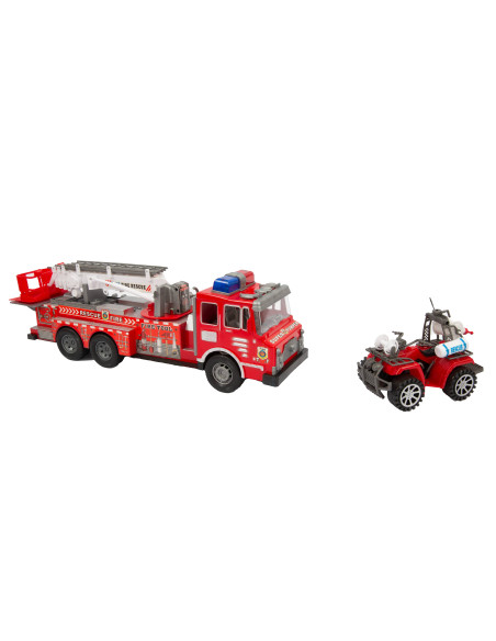 Fast Wheels Vigili Del Fuoco Rosso Grigio