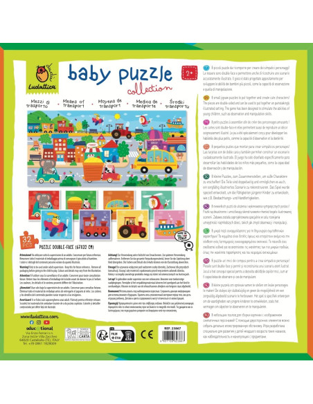 Baby Puzzle Mezzi di trasporto