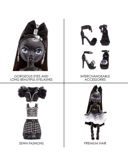Rainbow High Shadow High Doll - Shanell Onyx