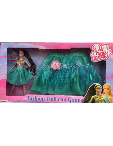 Princy Bella Fashion Doll con Gonna