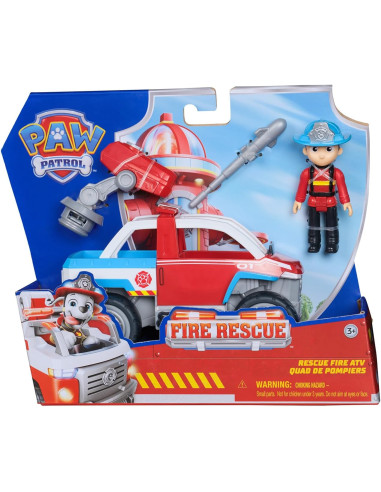 Paw Patrol Veicolo Tematizzato Fire Rescue Ryder