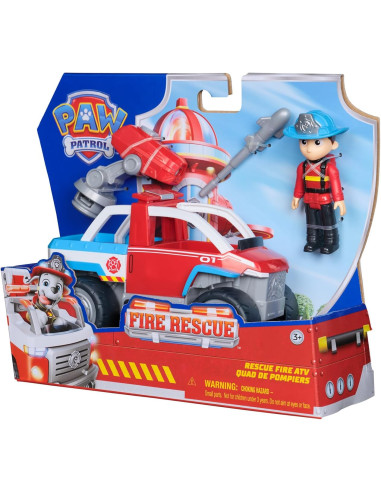 Paw Patrol Veicolo Tematizzato Fire Rescue Ryder