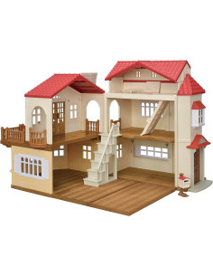 Sylvanian Families - Casa Grande con luci, attico segreto  2