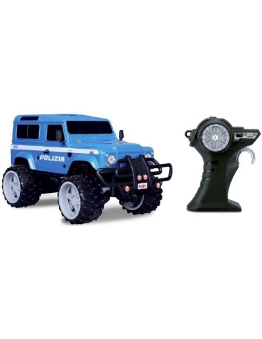 RC Land Rover Defender Polizia 2,4 GHz 1:17