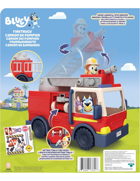 Bluey Camion Pompieri
