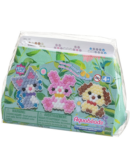 Acquabeads Assortimento decora pochette Azzurra