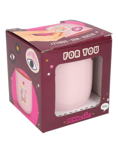 Penfection Cup Bow and Heart 